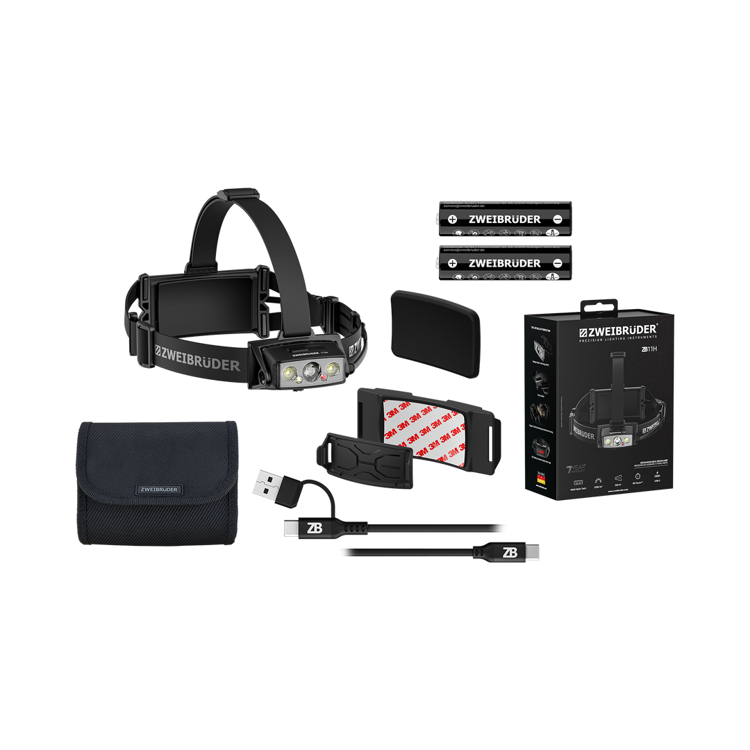 Zweibrüder ZB11H LED Headlamp 2500 lumens