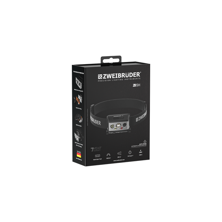 Zweibrüder ZB5H LED Headlamp 1000 lumens
