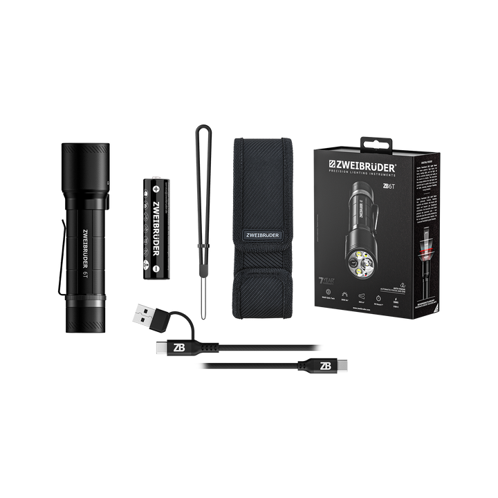 Zweibrüder ZB6T Torch 3000 lumens