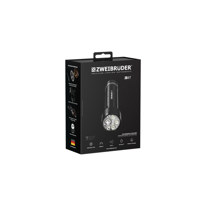 Zweibrüder ZB8T Torch 4000 lumens